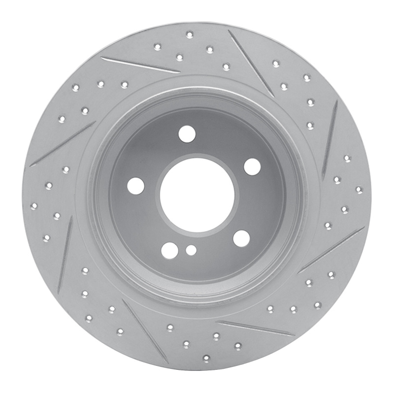 Mercedes-Benz E200 Brake Rotor (1) - Rear Left - DFC - Drilled & Slotted Geoperformance - `03-`16