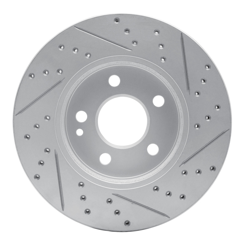 Mercedes-Benz B200 Brake Rotor (1) - Front Left - DFC - Drilled & Slotted Geoperformance - `06-`11