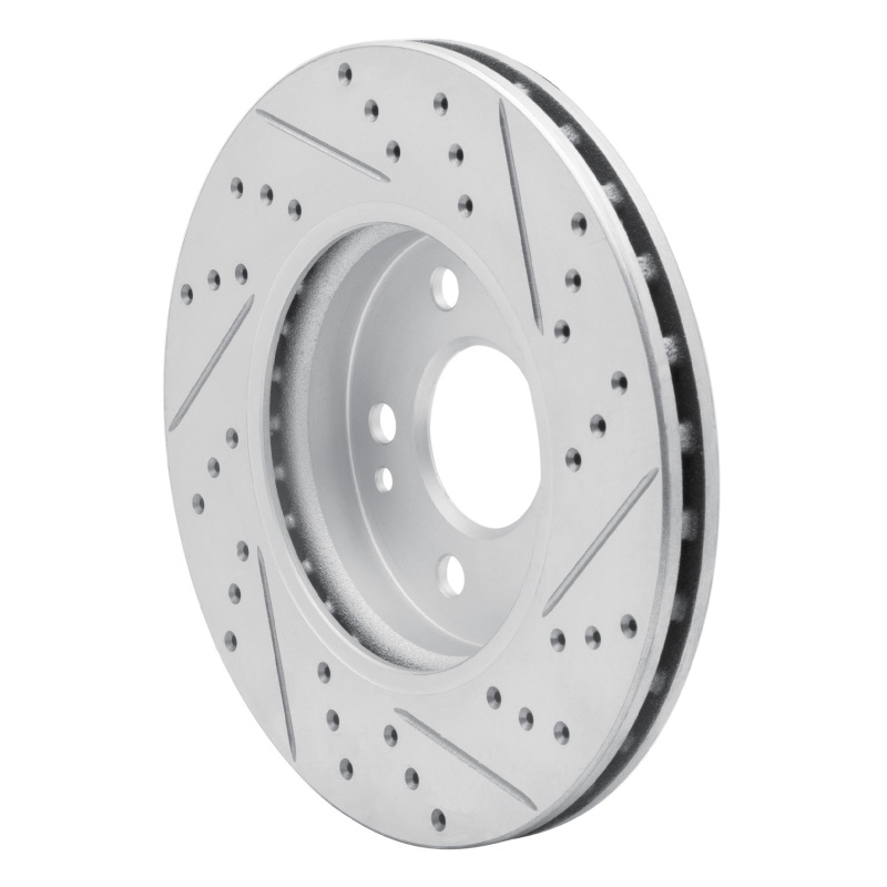 Mercedes-Benz B200 Brake Rotor (1) - Front Left - DFC - Drilled & Slotted Geoperformance - `06-`11
