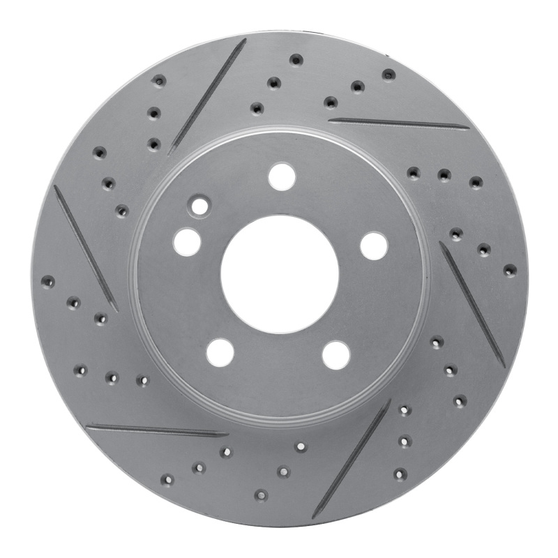 Mercedes-Benz B200 Brake Rotor (1) - Front Left - DFC - Drilled & Slotted Geoperformance - `06-`11