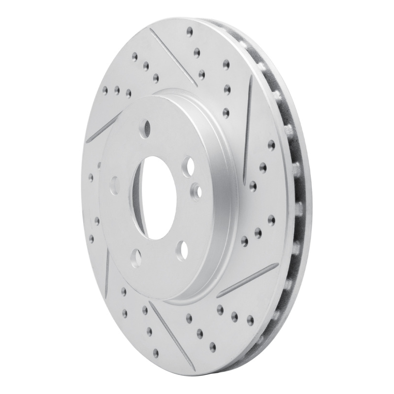Mercedes-Benz B200 Brake Rotor (1) - Front Right - DFC - Drilled & Slotted Geoperformance - `06-`11