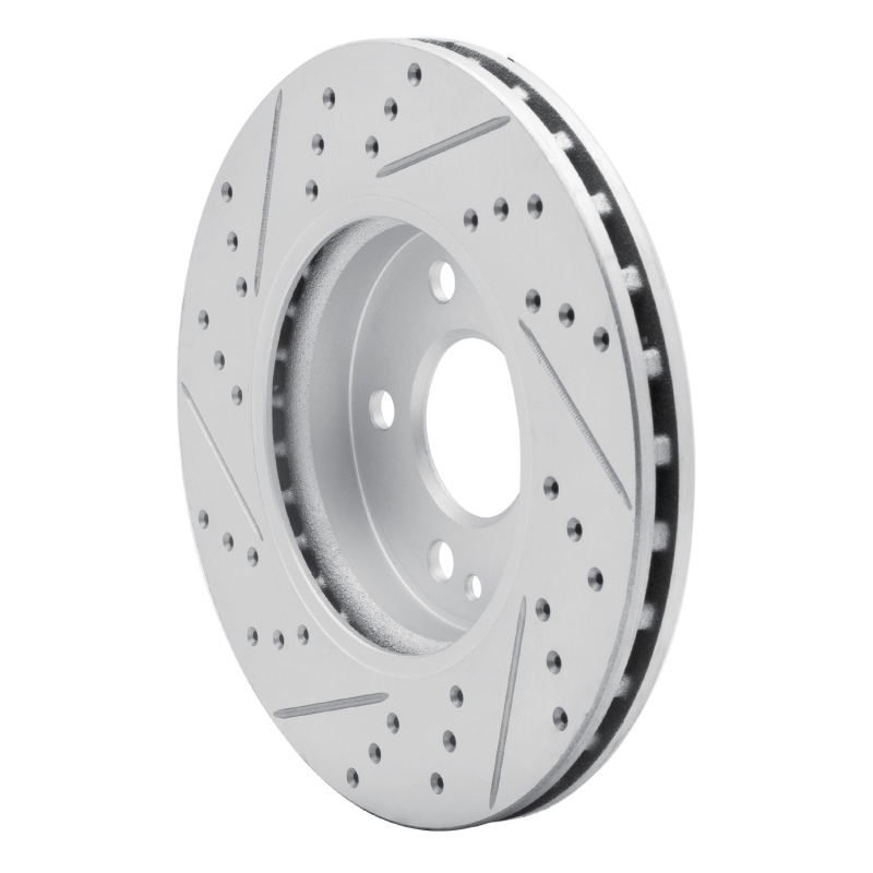 Mercedes-Benz B200 Brake Rotor (1) - Front Right - DFC - Drilled & Slotted Geoperformance - `06-`11