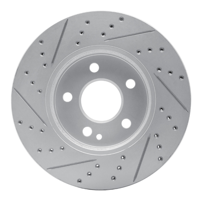 Mercedes-Benz B200 Brake Rotor (1) - Front Right - DFC - Drilled & Slotted Geoperformance - `06-`11