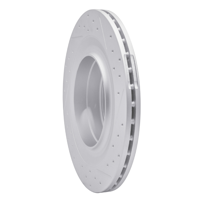 Mercedes-Benz E63 AMG Brake Rotor (1) - Rear Left - DFC - Geoperformance - Drilled & Slotted - `10-`18