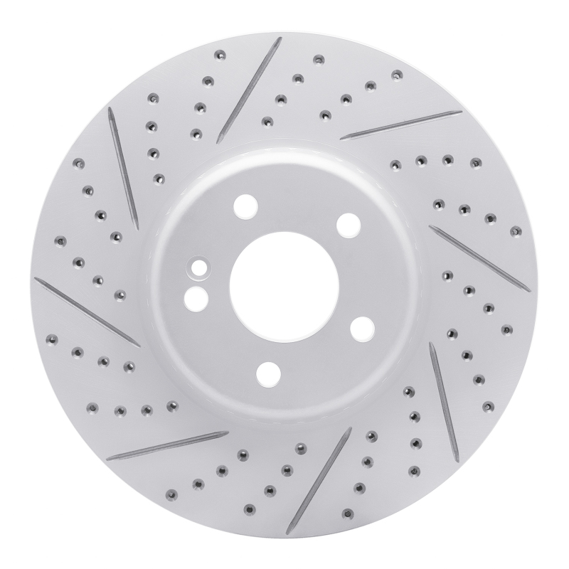 Mercedes-Benz E300 Brake Rotor (1) - Front Left - DFC - Drilled & Slotted - `15-`23
