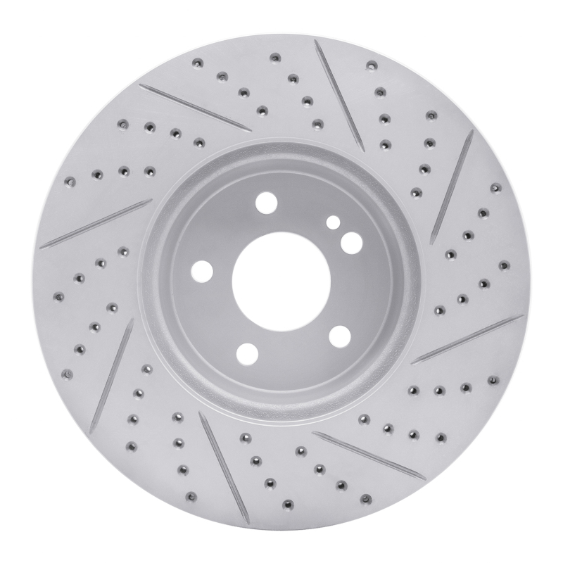 Mercedes-Benz E300 Brake Rotor (1) - Front Left - DFC - Drilled & Slotted - `15-`23