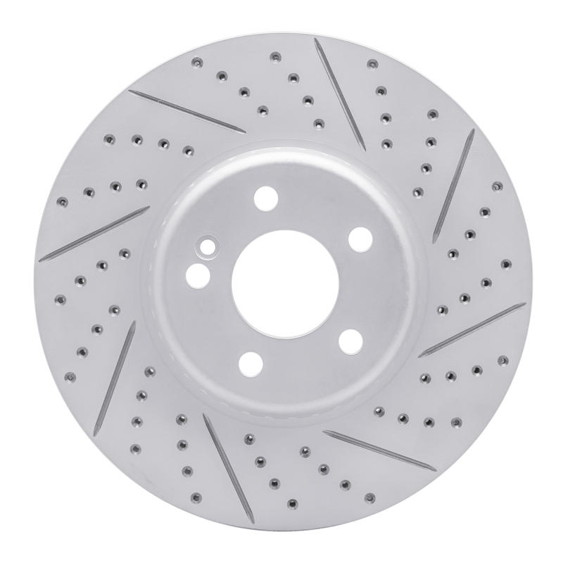 Mercedes-Benz E300 Brake Rotor (1) - Front Right - DFC - Geoperformance, Drilled & Slotted - `15-`23