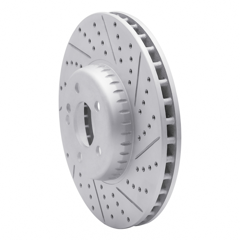 Mercedes-Benz E300 Brake Rotor (1) - Front Right - DFC - Geoperformance, Drilled & Slotted - `15-`23