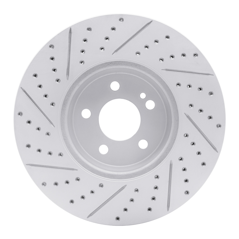 Mercedes-Benz E300 Brake Rotor (1) - Front Right - DFC - Geoperformance, Drilled & Slotted - `15-`23