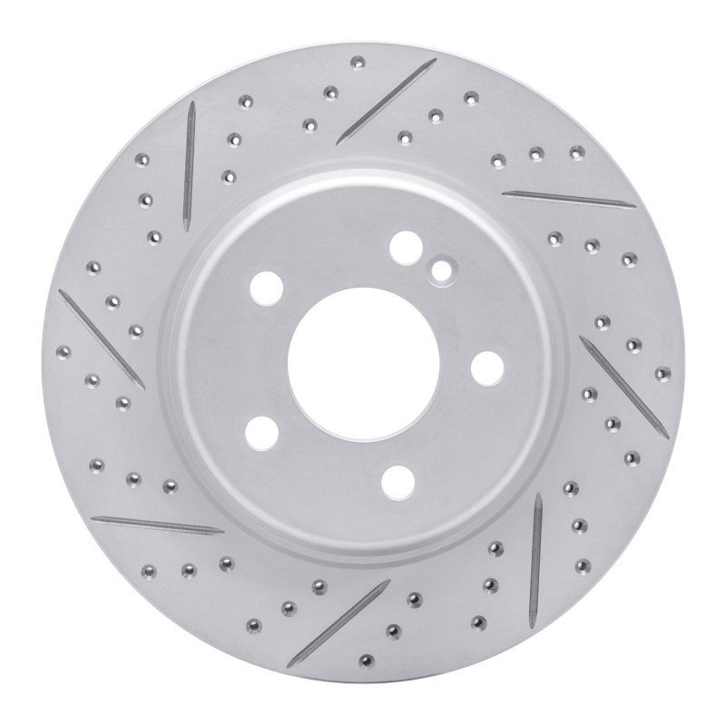 Mercedes-Benz E350 Brake Rotor (1) - Rear Left - DFC - Drilled & Slotted Geoperformance - `15-`23