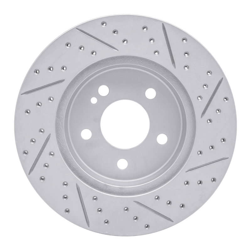 Mercedes-Benz E350 Brake Rotor (1) - Rear Left - DFC - Drilled & Slotted Geoperformance - `15-`23