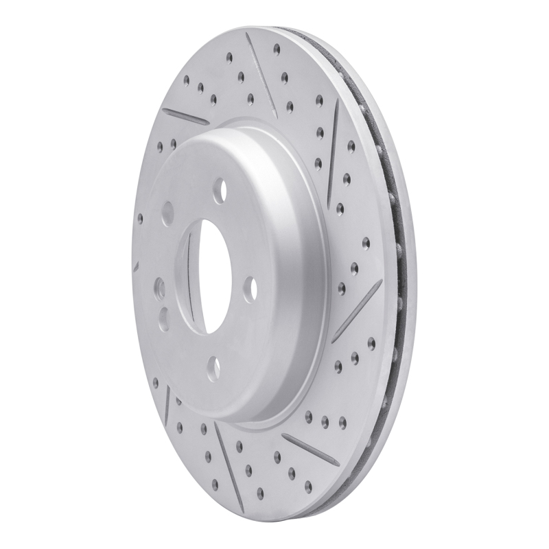 Mercedes-Benz E350 Brake Rotor (1) - Rear Right - DFC - Drilled & Slotted Geoperformance - `15-`23