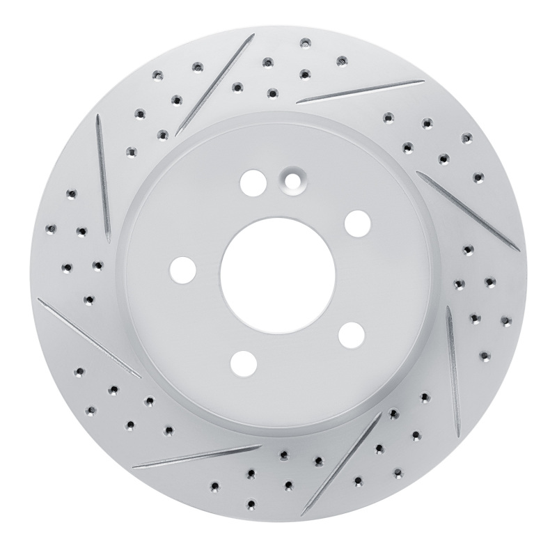 Mercedes-Benz ML320 Brake Rotor (1) - Front Left - DFC - Geoperformance Rotors - Drill & Slot - `98-`05