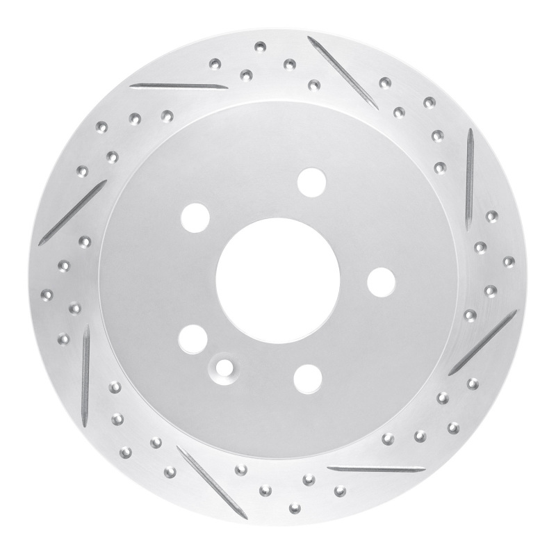 Mercedes-Benz Ml350 Brake Rotor (1) - Rear Right - DFC - Geoperformance Rotors - Drilled & Slotted - `98-`05