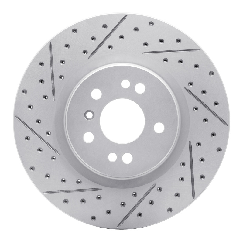 Mercedes-Benz R320 Brake Rotor (1) - Front Left - DFC - Geoperformance Rotor - Drilled & Slotted - `06-`12
