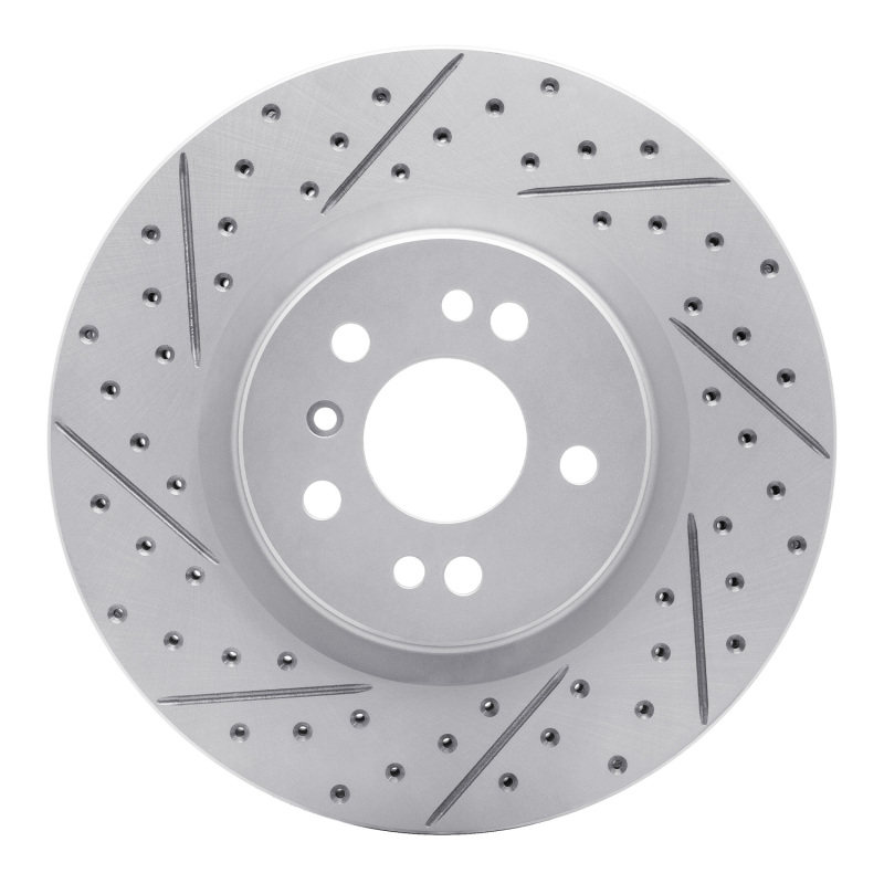 Mercedes-Benz R320 Brake Rotor (1) - Front Left - DFC - Geoperformance Rotor - Drilled & Slotted - `06-`12