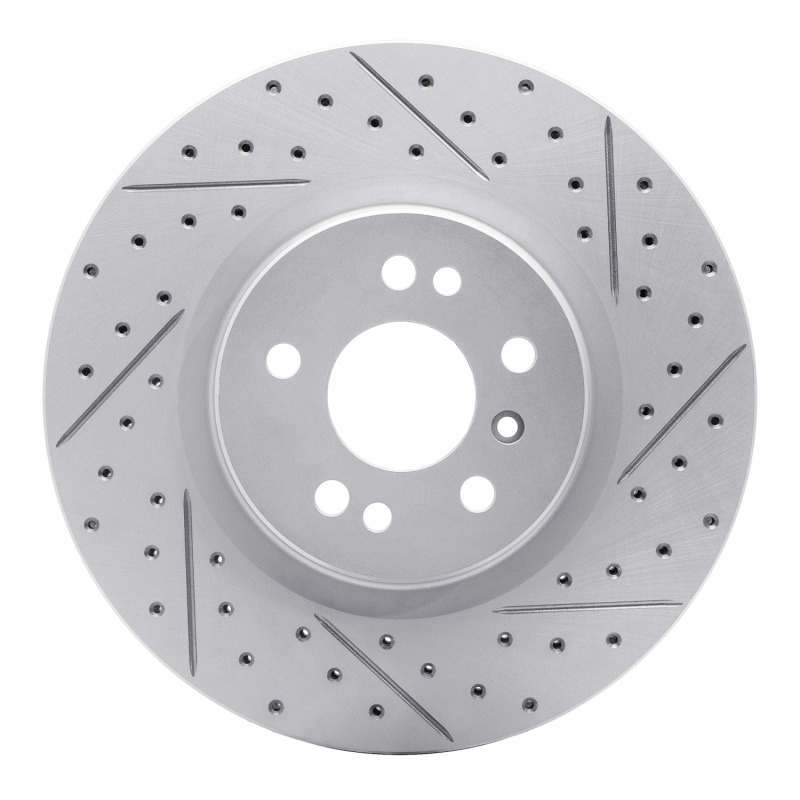 Mercedes-Benz R350 Brake Rotor (1) - Front Right - DFC - Drilled & Slotted Geoperformance - `06-`12