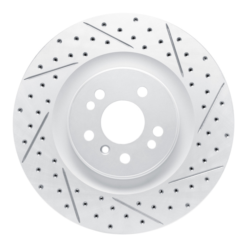Mercedes-Benz ML350 Brake Rotor (1) - Front Right - DFC - Geoperformance Drilled & Slotted - `06-`12