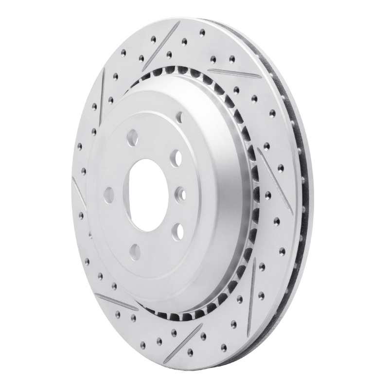 Mercedes-Benz R500 Brake Rotor (1) - Rear Left - DFC - Geoperformance Drilled & Slotted - `06-`12