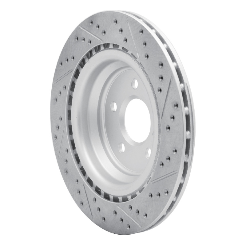 Mercedes-Benz Gle43 AMG Brake Rotor (1) - Rear Left - DFC - Geoperformance Rotor - Drilled and Slotted - `12-`19