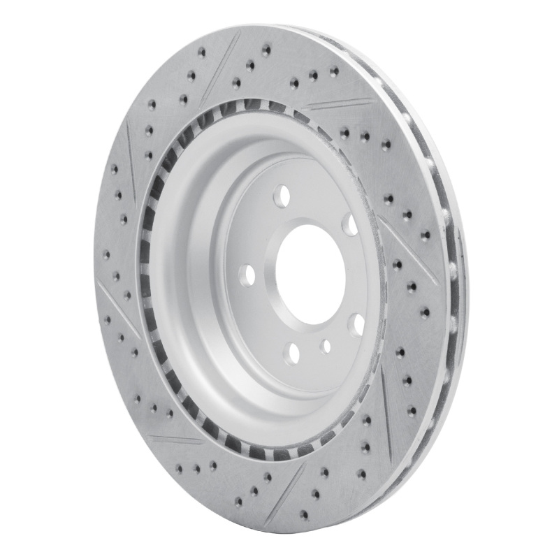 Mercedes-Benz Gle43 AMG Brake Rotor (1) - Rear Right - DFC - Drilled & Slotted Geoperformance - `12-`19