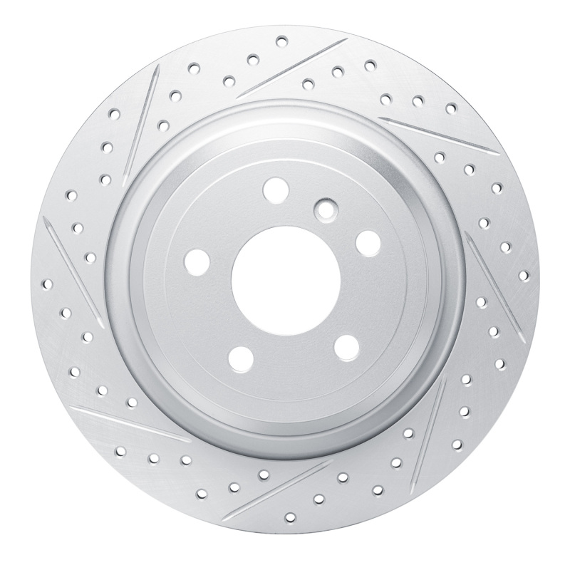 Mercedes-Benz Gle350 Brake Rotor (1) - Rear Left - DFC - Geoperformance Drilled & Slotted - `12-`18