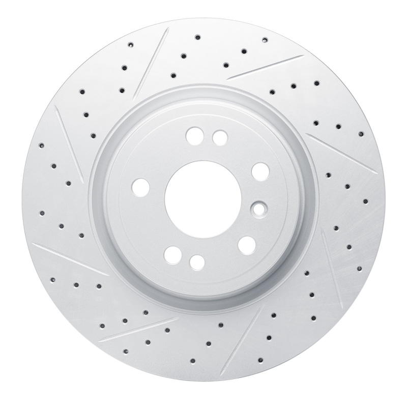 Mercedes-Benz Gle350 Brake Rotor (1) - Front Left - DFC - Drilled & Slotted Geoperformance - `12-`18