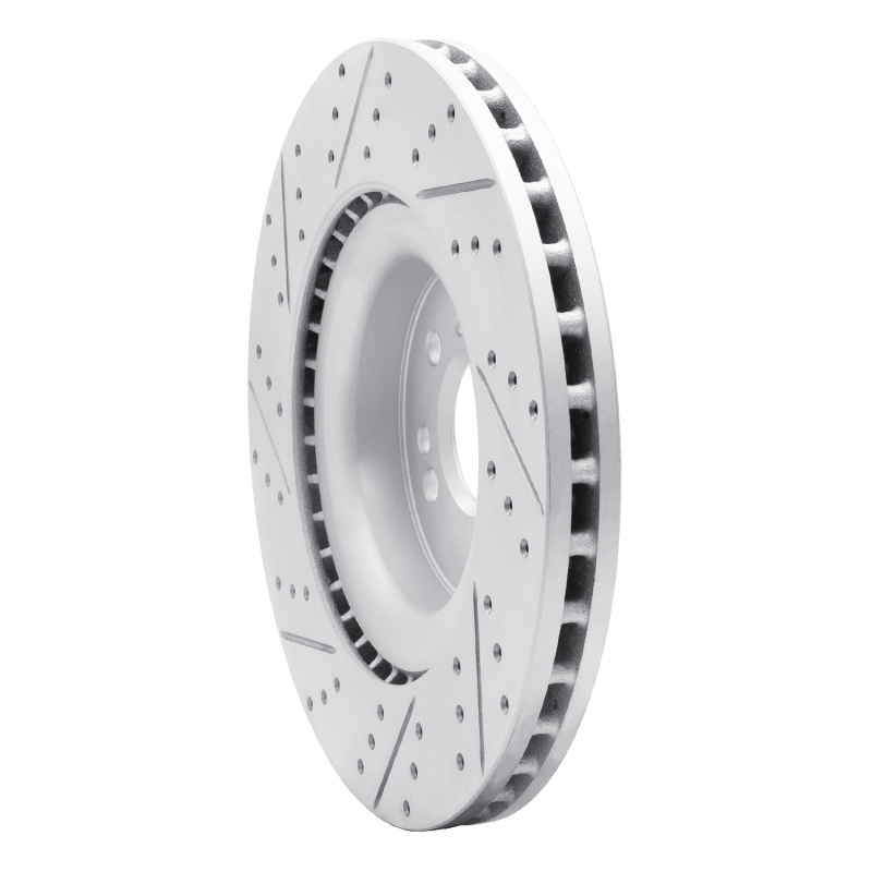 Mercedes-Benz GLS350D Brake Rotor (1) - Front Right - DFC - Geoperformance Drilled & Slotted - `13-`19