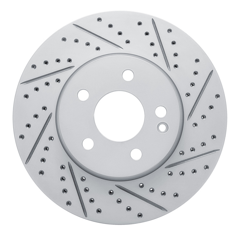 Mercedes-Benz Metris Brake Rotor (1) - Front Right - DFC - Drilled & Slotted Geoperformance - `16-`23