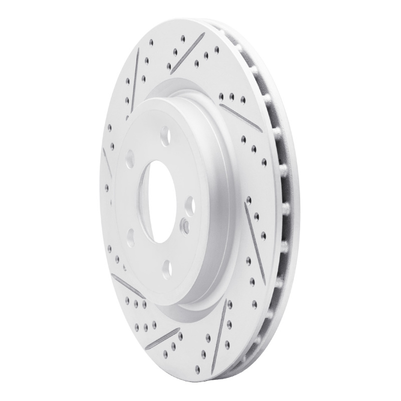 Mercedes-Benz Gla250 Brake Rotor (1) - Rear Left - DFC - Drilled & Slotted Geoperformance - `14-`19
