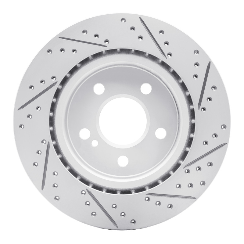 Mercedes-Benz Gla250 Brake Rotor (1) - Rear Left - DFC - Drilled & Slotted Geoperformance - `14-`19