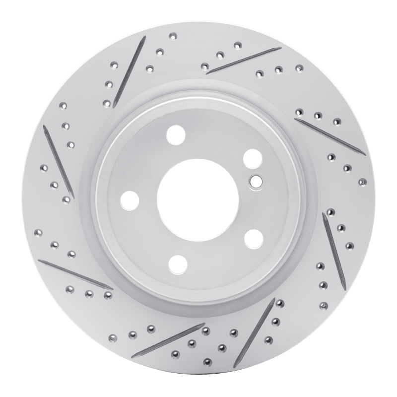 Mercedes-Benz Gla250 Brake Rotor (1) - Rear Left - DFC - Drilled & Slotted Geoperformance - `14-`19