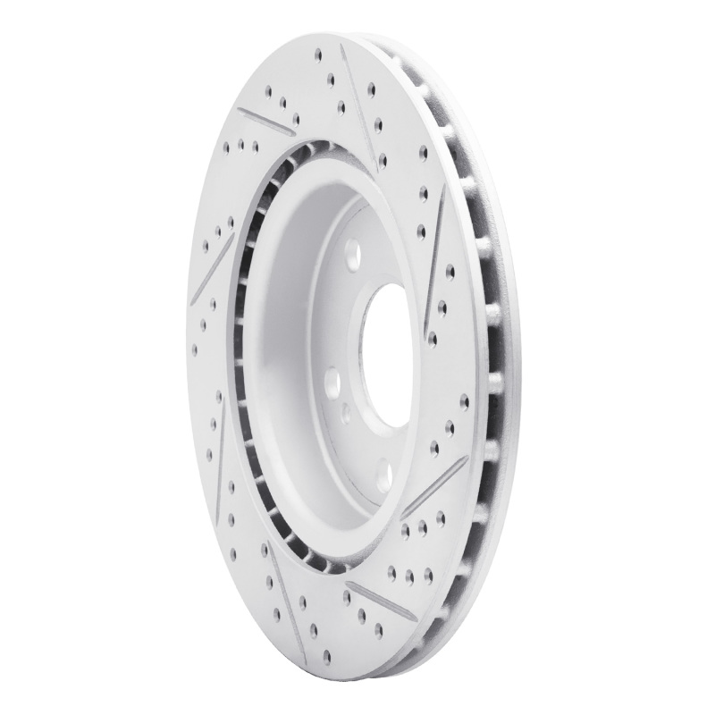 Mercedes-Benz Gla250 Brake Rotor (1) - Rear Left - DFC - Drilled & Slotted Geoperformance - `14-`19