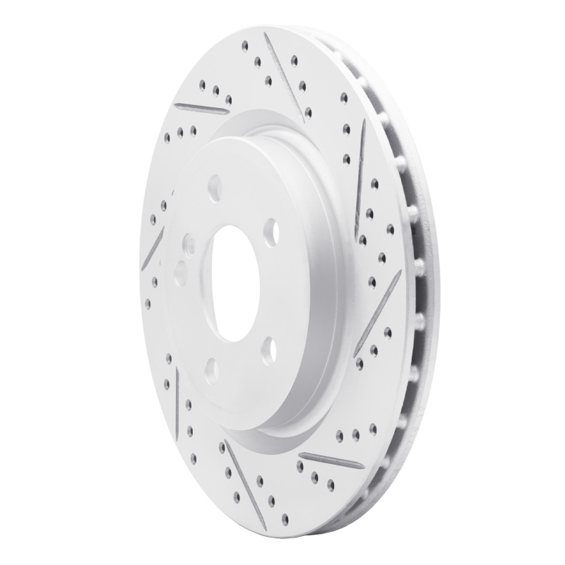 Mercedes-Benz Cla250 Brake Rotor (1) - Rear Right - DFC - Drilled & Slotted Geoperformance - `14-`19