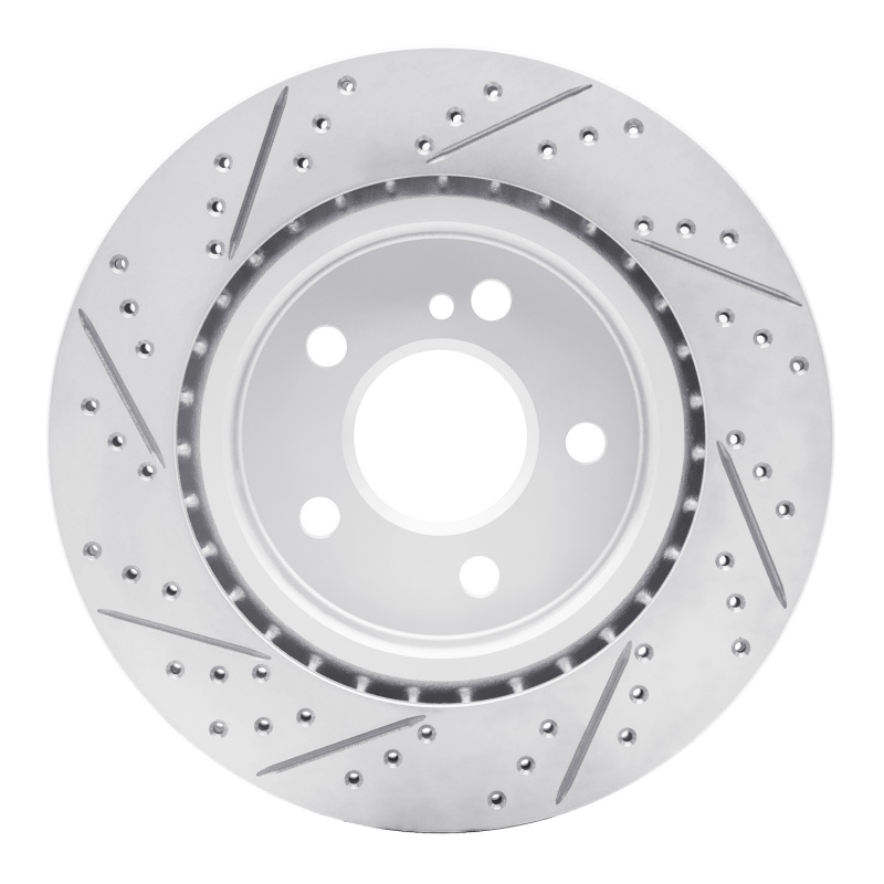 Mercedes-Benz Cla250 Brake Rotor (1) - Rear Right - DFC - Drilled & Slotted Geoperformance - `14-`19