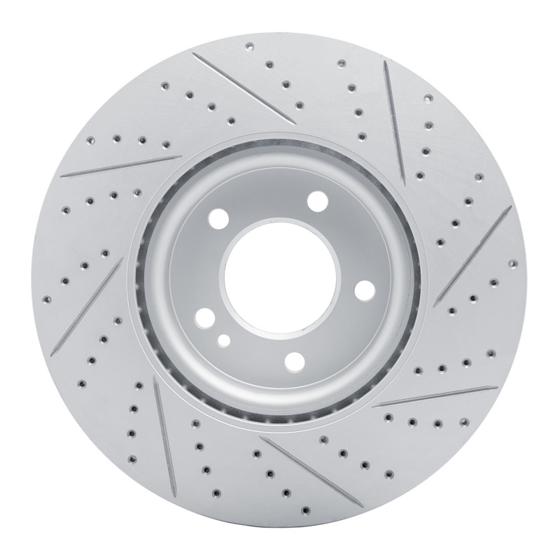 Mercedes-Benz G550 Brake Rotor (1) - Front Left - DFC - Drilled & Slotted Geoperformance - `19-`25
