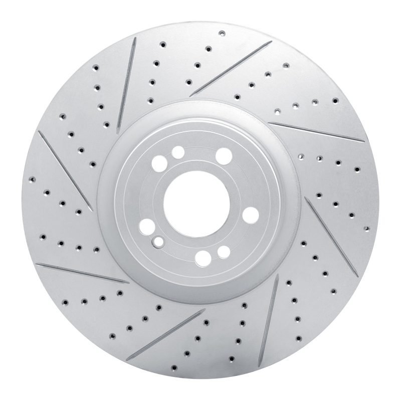 Mercedes-Benz Gle450 Brake Rotor (1) - Front Left - DFC - Geoperformance Drilled & Slotted - `20-`26