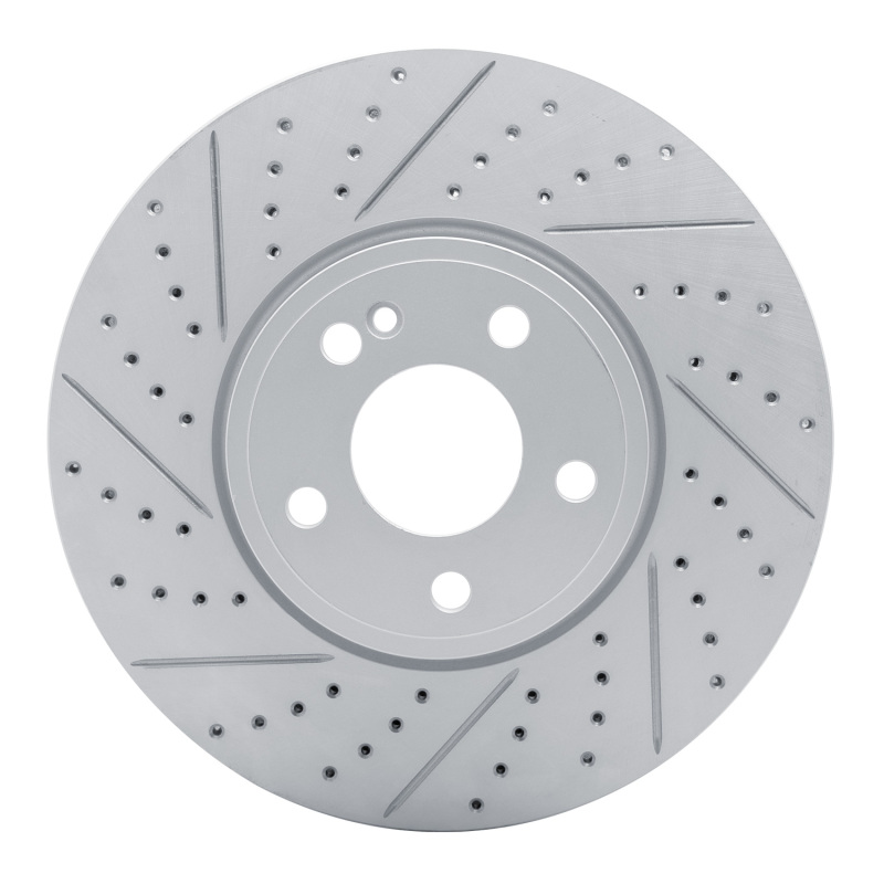 Mercedes-Benz A220 Brake Rotor (1) - Front Left - DFC - Drilled & Slotted Geoperformance - `19-`26