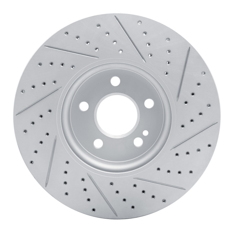 Mercedes-Benz A220 Brake Rotor (1) - Front Left - DFC - Drilled & Slotted Geoperformance - `19-`26
