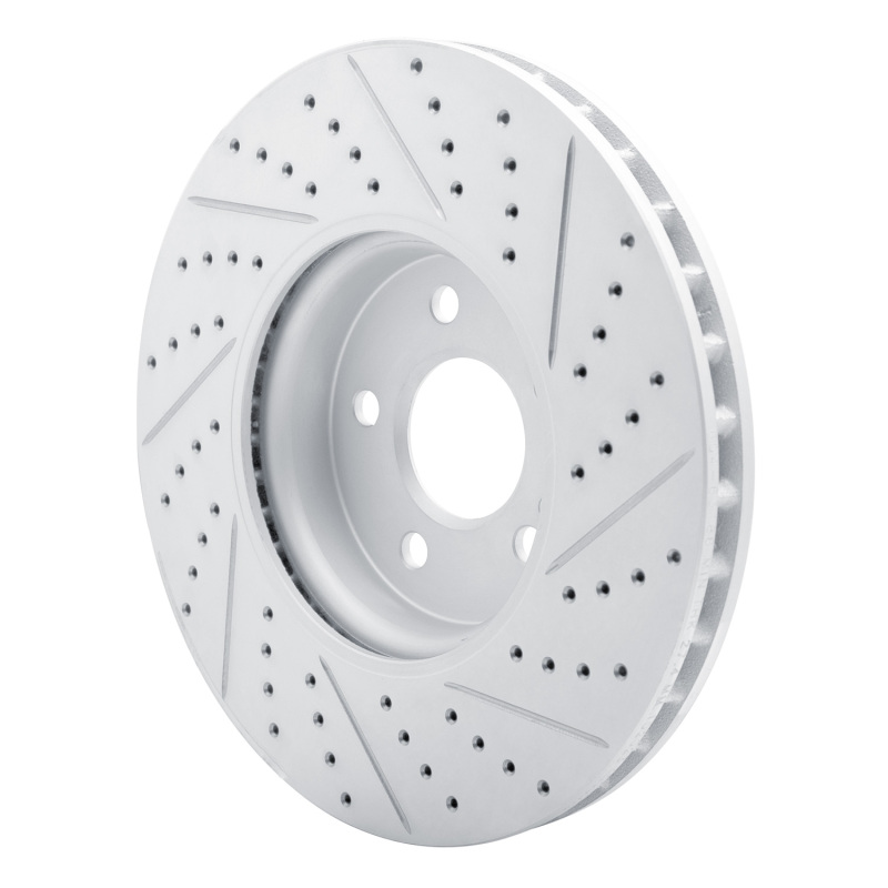Mercedes-Benz A220 Brake Rotor (1) - Front Left - DFC - Drilled & Slotted Geoperformance - `19-`26