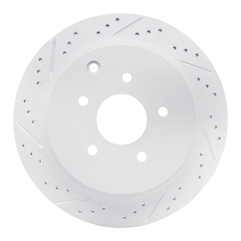 Infiniti Jx35 Brake Rotor (1) - Rear Left - DFC - Drilled & Slotted Geoperformance - `03-`24