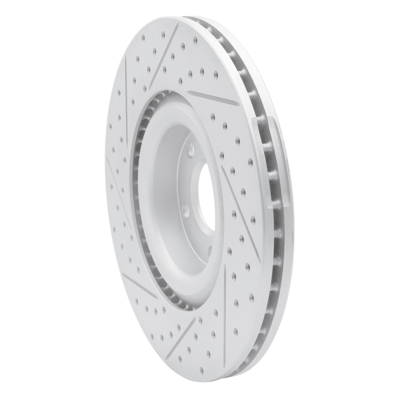 Audi S4 Brake Rotor(s) (1) - Front Right - DFC - Drilled & Slotted Geoperformance - `04-`09