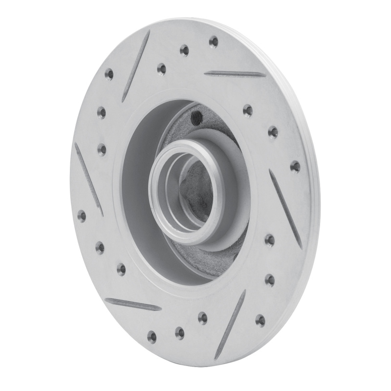 Volkswagen Golf Brake Rotor (1) - Rear Right - DFC - Geoperformance Drilled & Slotted - `85-`02