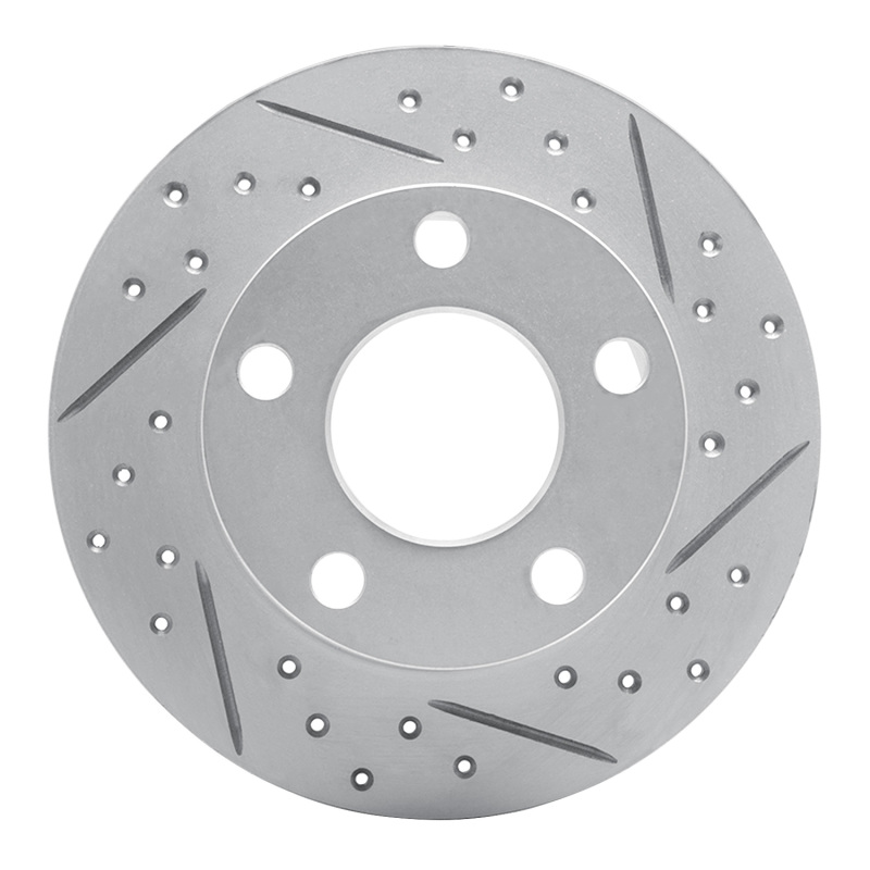 Audi A6 Brake Rotor (1) - Rear Right - DFC - Drilled & Slotted Geoperformance - `92-`05