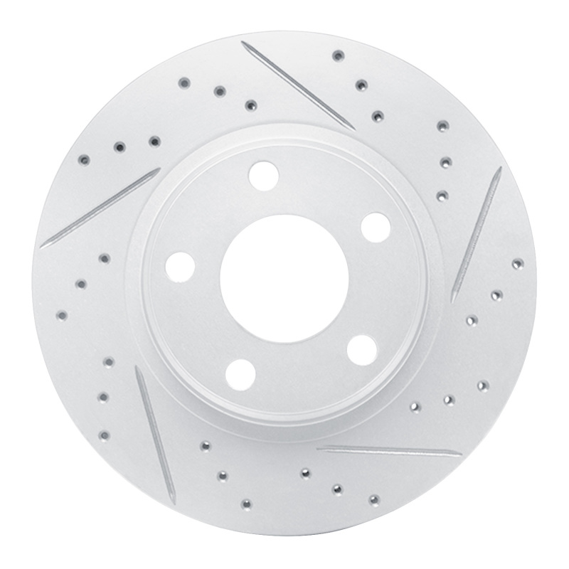 Audi S8 Brake Rotors (1) - Front Right/Rear Right - DFC - Drilled & Slotted Geoperformance Rotor - `97-`08