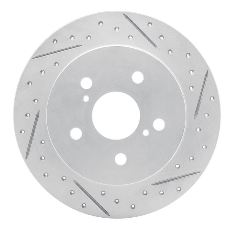 Lexus ES350 Brake Rotor (1) - Rear Right - DFC - Drilled & Slotted Geoperformance - `15-`26
