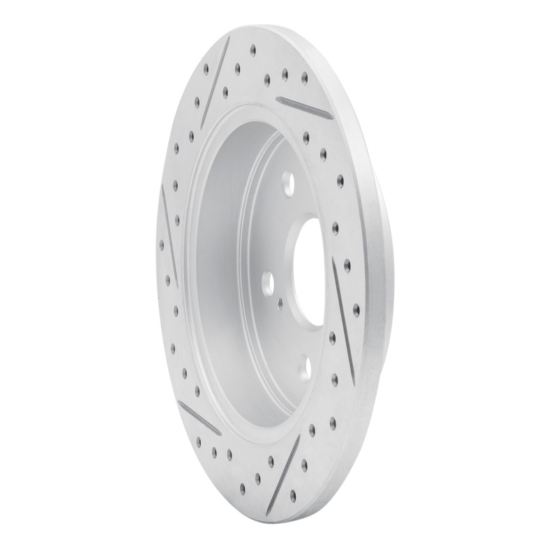 Lexus ES350 Brake Rotor (1) - Rear Right - DFC - Drilled & Slotted Geoperformance - `15-`26