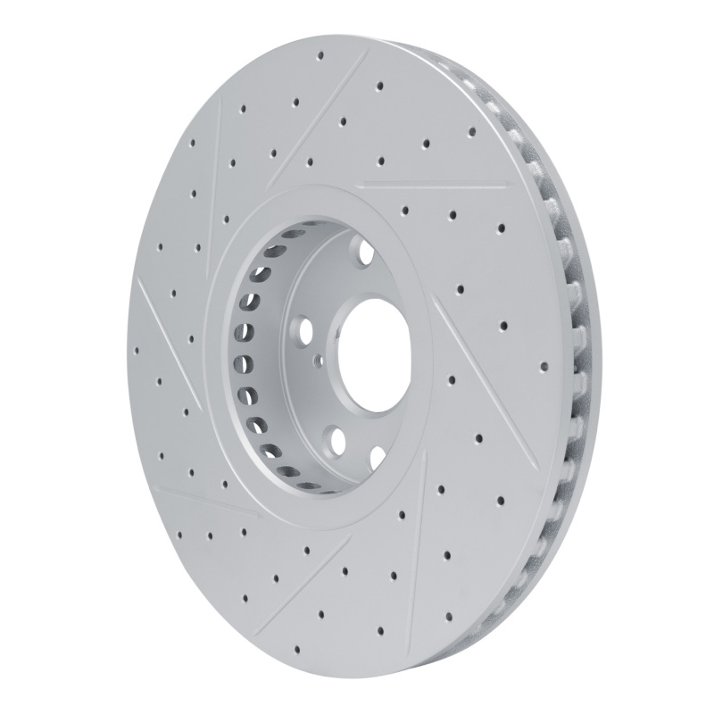 Lexus IS Brake Rotor (1) - Front Right - DFC - Drilled & Slotted Geoperformance - `06-`20