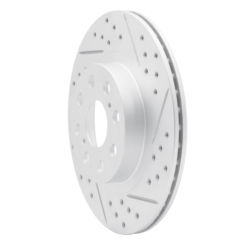 Toyota MR2 Spyder Brake Rotor (1) - Rear Right - DFC - Drilled & Slotted Geoperformance - `00-`05