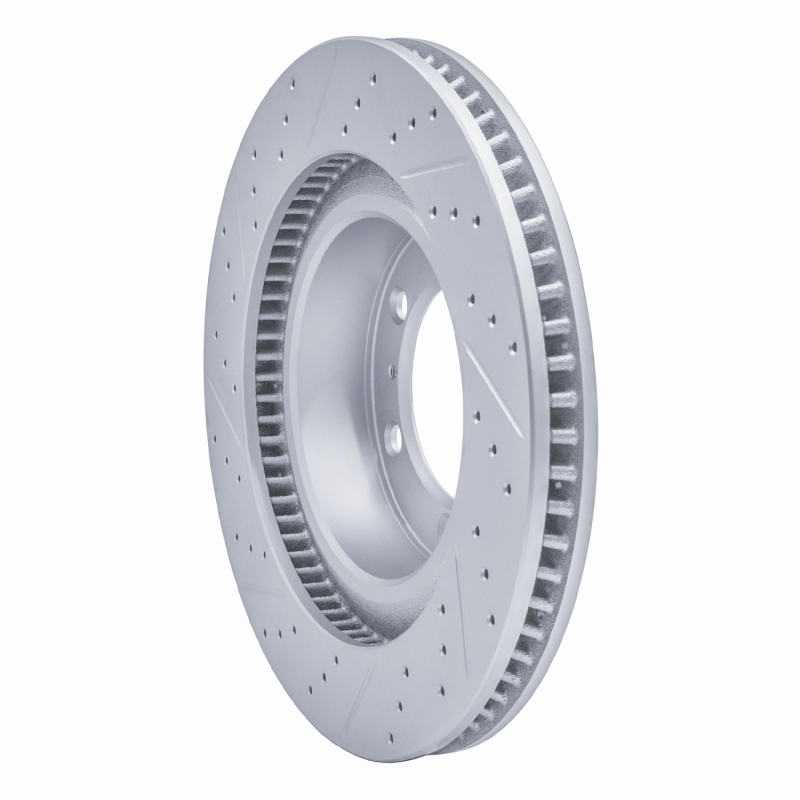 Lexus Gx460 Brake Rotor (1) - Front Right - DFC - Geoperformance Rotor - Drilled & Slotted - `10-`24